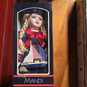 Mandi Sailor Doll with Red Ribbon